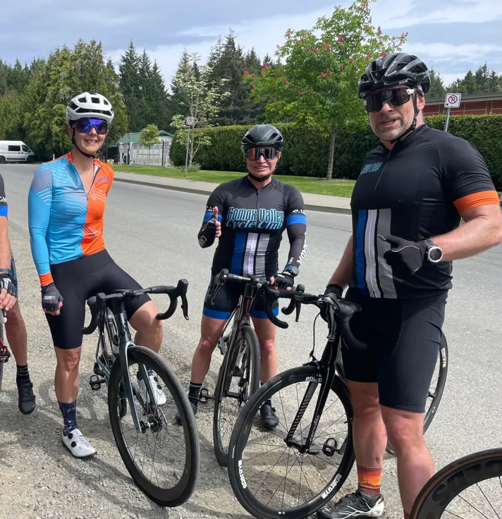 CVCC members displaying new kit